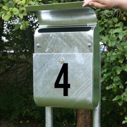 Husnummer 'Nordic' - 20 cm