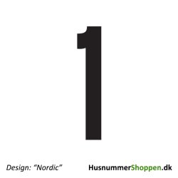 Husnummer 'Nordic' - 20 cm