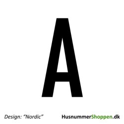 Husnummer 'Nordic' - 20 cm