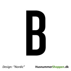 Husnummer 'Nordic' - 20 cm